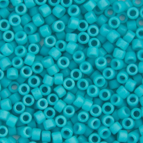 11/0 5.2g Vial Turquoise Green Opaque Matte-Dyed (0793V)