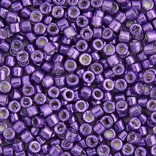 11/0 5.2g Vial Dark Lilac Opaque Glavanized-Dyed (0430V)