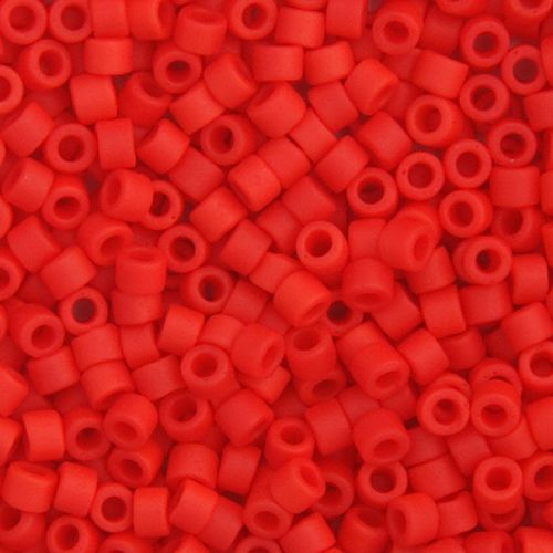 11/0 5.2g Vial Red Vermillion Matte (0757V)