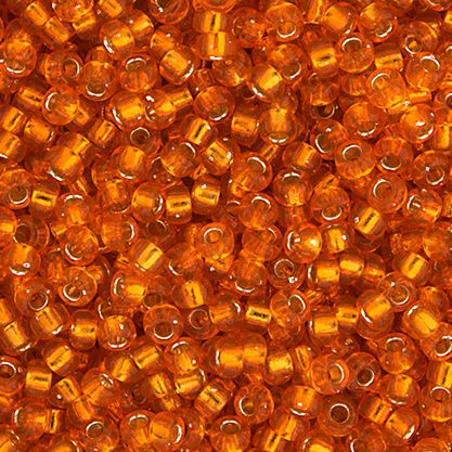 11/0 Orange Silver Lined APX.22g (0008V)