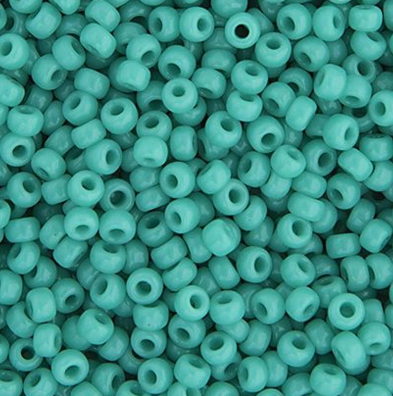 Miyuki Seed Bead 6/0 apx.22g Turquoise Green Opaque (0412v)