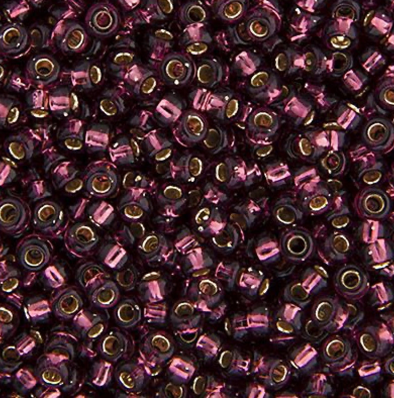 11/0 apx.22g Dark Smoky Amethyst S/L (0013V)