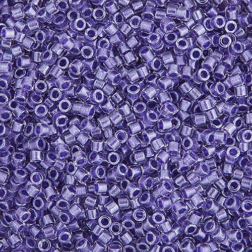11/0 Round Purple Sparkle Crystal Lined 5.2g (0906V)