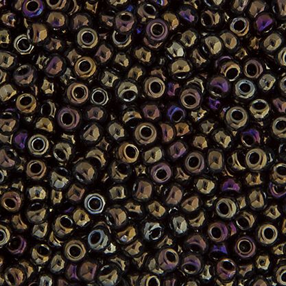 11/0 Brown Opaque Iris APX.22g (0458V)