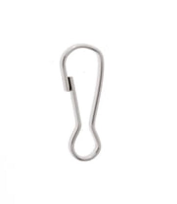 Necklace Hooks 20mm Nickel Color (Lanyard Hook)