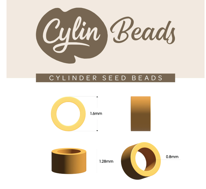 Cylin Bead 11/0 approx.23g Hank Glow in Dark - Pink (1137H)