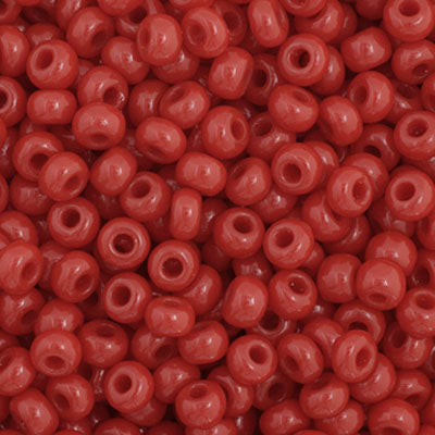 11/0 Vial Opaque Dark Red apx23g (66434914V)
