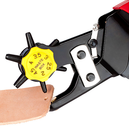 Leather hole punch Revolving Derlkux High Quality