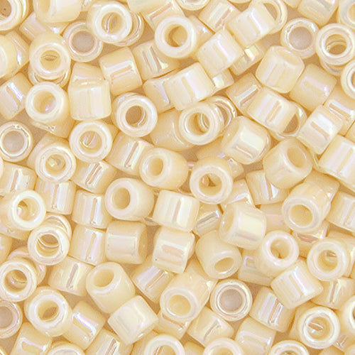 Opaque Cream Miyuki Delica Beads 10/0 (DBM0732-TB)