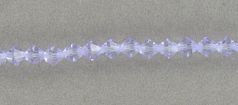 6mm Preciosa violet vicone (21 beads)