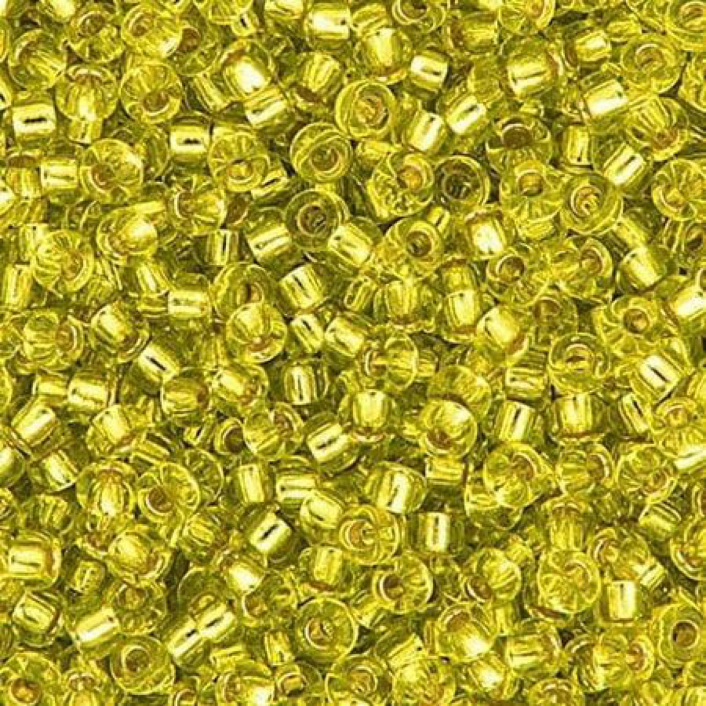 11/0 Chartreuse Silver Lined APX .22g (0014V)