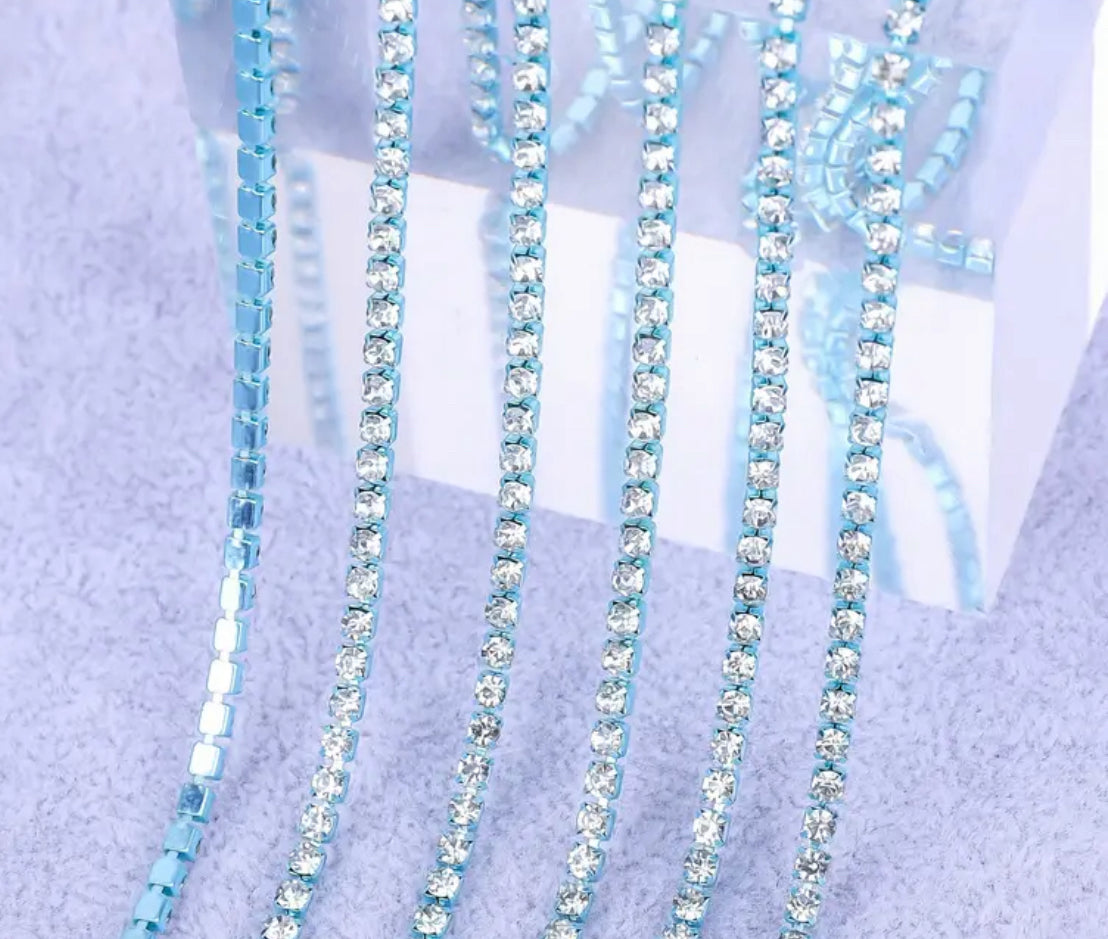 2mm crystal Blue