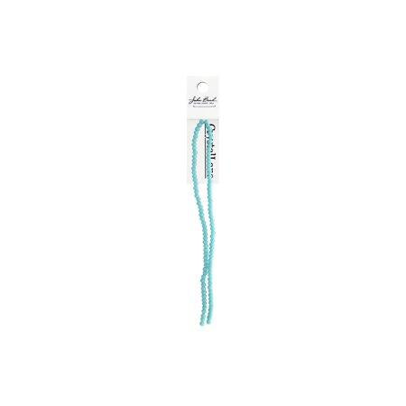 Rondelle 2 Strand 7in (apx110pcs) 3x4mm Opaque Light Blue
