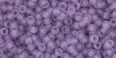 11/0 toho light purple tr mat