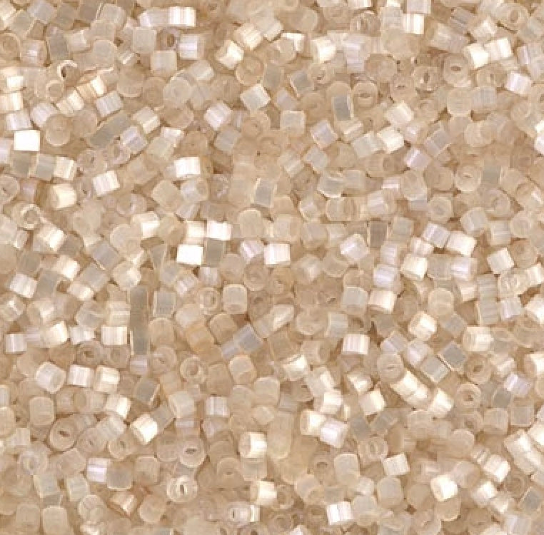 Light Cream Silk Satin Miyuki Delica Beads 10/0 (0673V)