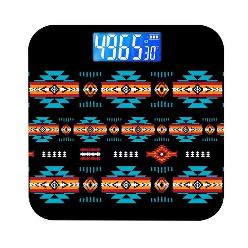 Bathroom Scale on tempered glass