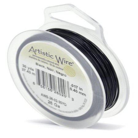 Artistic Wire 26-Gauge Black Wire