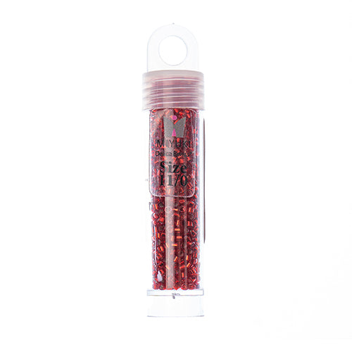 11/0 red S/L dyed 5.2g (0602V)