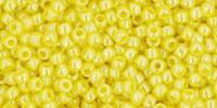 Toho 11/0 Yellow Opaque luster