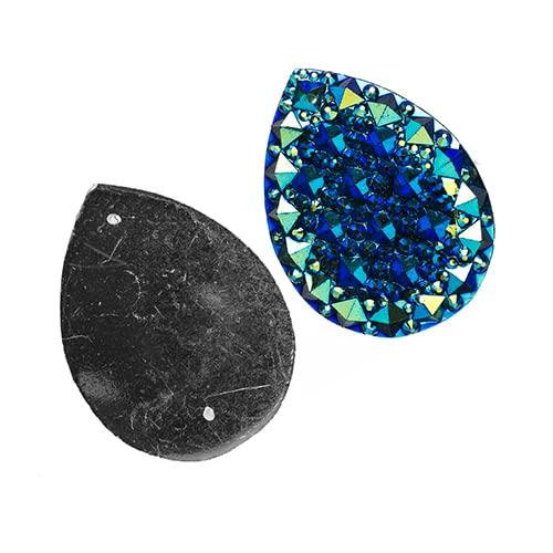 20x30mm Emerald Ab