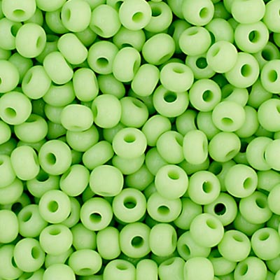 11/0 Vial Opaque Pale Green apx23g (66434908V)