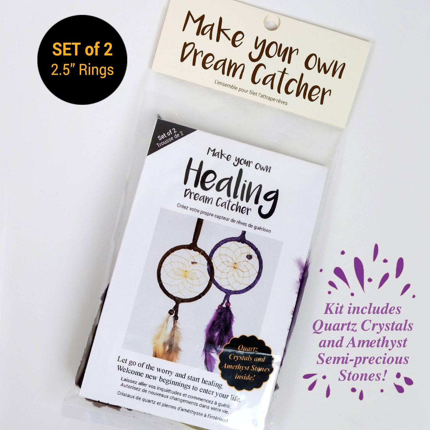 Dream Catcher 2.5" Healing Kit