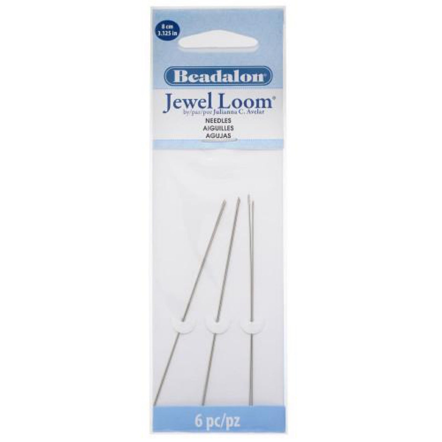 701s-500 Beadalon Beading Jewel Loom Needles 6pc