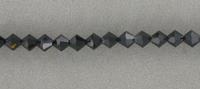 preciosa jet black Bicone 6mm 21pieces