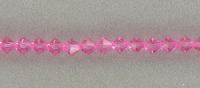 Preciosa 3mm Rose 42 pieces