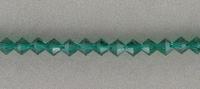 Preciosa Emerald 4mm 31 beads