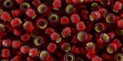 11/0 TOHO Dk ruby S/L Matte
