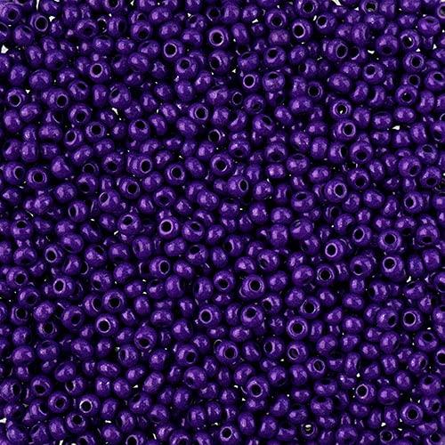 Czech Glass Seed Beads 10/0 Terra Intensive Purple