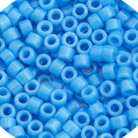 11/0 Delica dk turquoise blue dyed 5.2g (0659V)