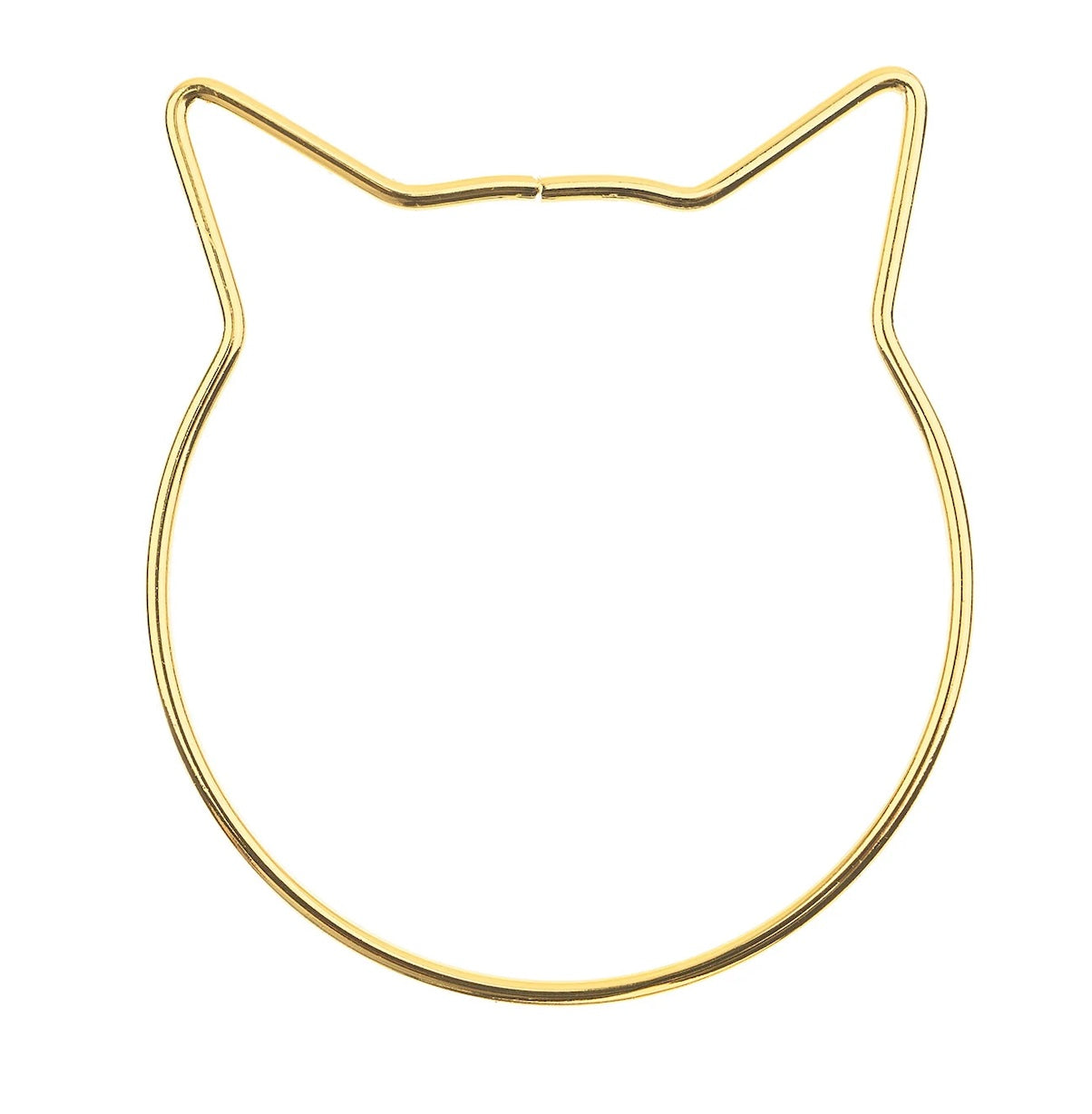 Metal Shapes Cat 1pc 102x89mm Iron