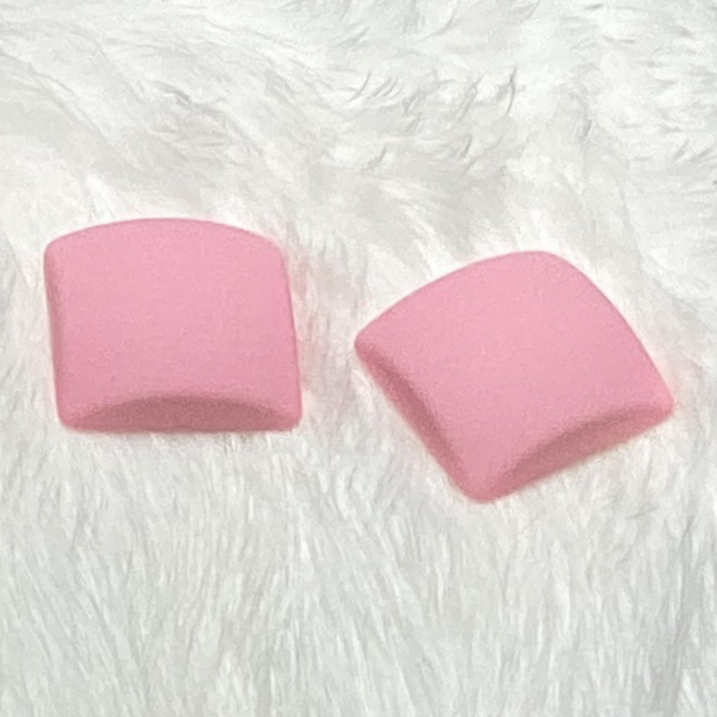 Pink square pastel cabs 16mm