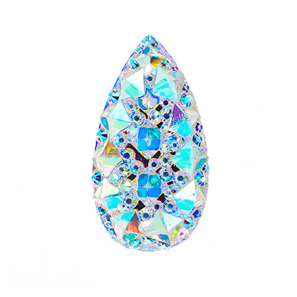 16x30mm Crystal AbGummy SpikeDrop