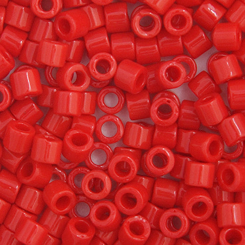 Delica 10/0 5.2g Vial Red Opaque (0723V)