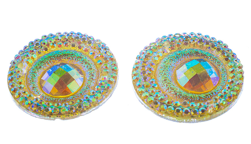 20mm Round Citrine Ab