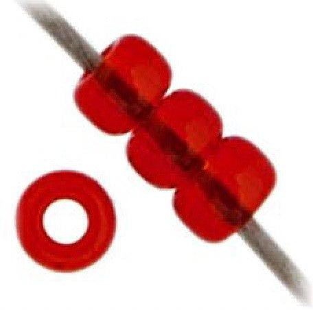 11/0 apx.22g Red Orange Transparent (0140V)