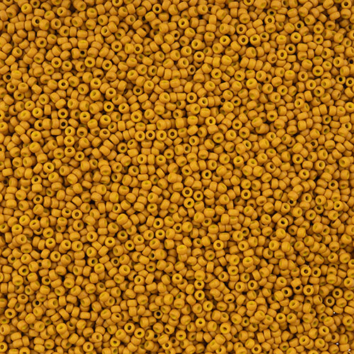 11/0 miyuki Mustard Matte Luster 22g (1233V)
