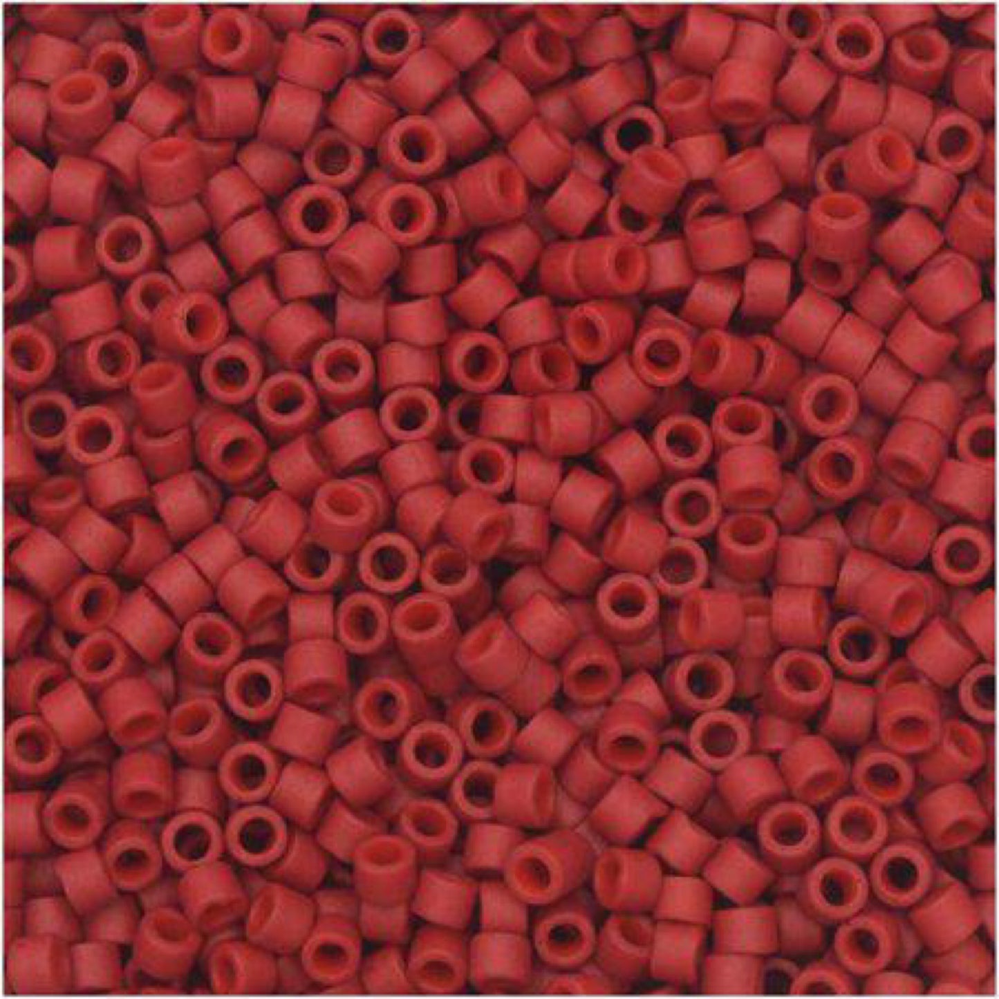 11/0 BD dyed matte opaque maroon, 11/0 Size, 7.2 gmsh