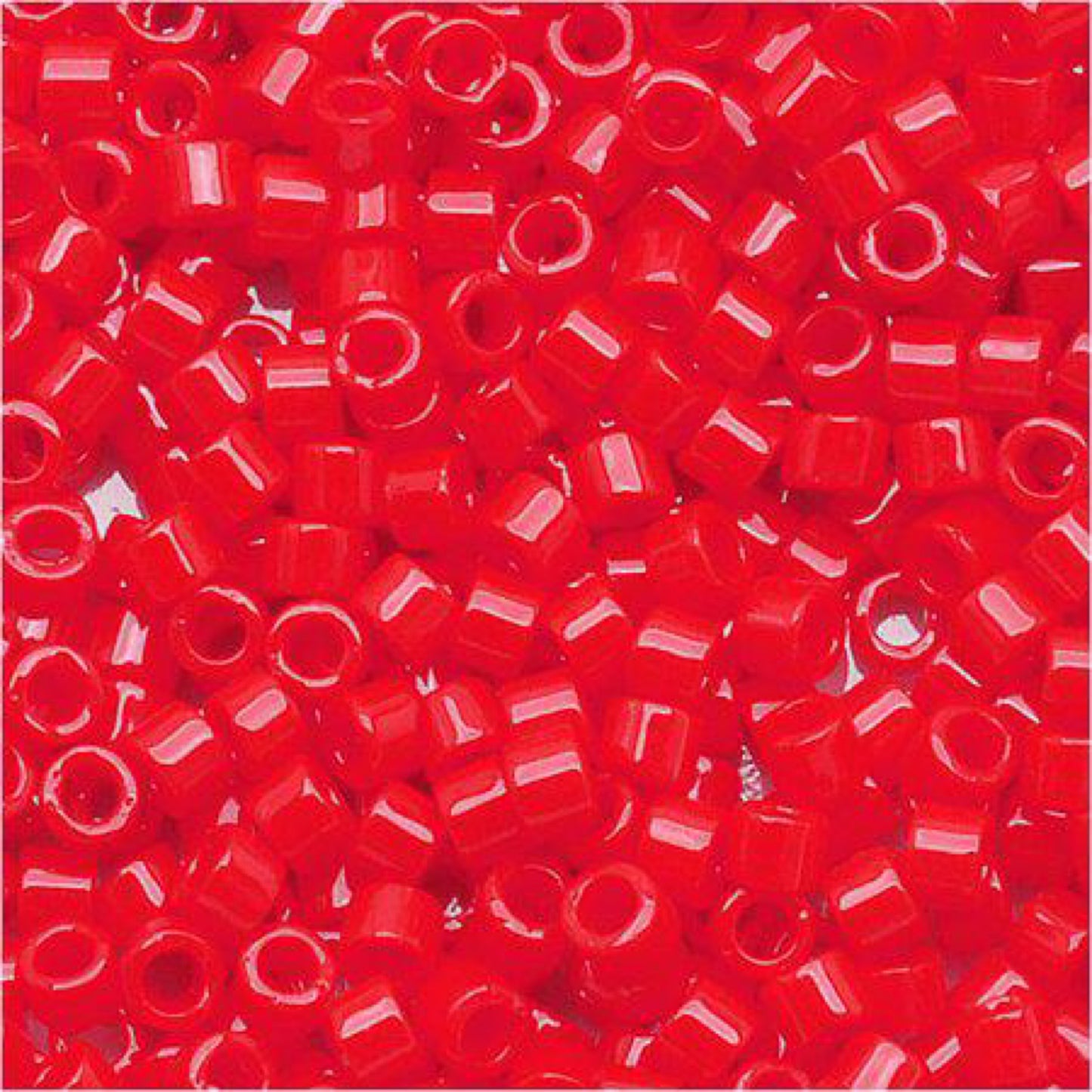 11/0 Opaque Light Siam Red DB727 7.2 Grams