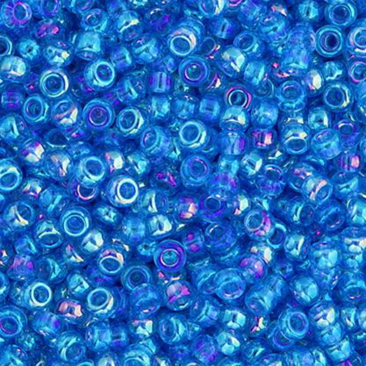 11/0 Blue Azure Transparent Ab (22gvial) (0261V)