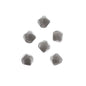 Bicone 2Strand 7in (apx96pcs) 4mm Opaque Grey