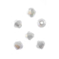 Bicone 2Strand 7in (apx64pcs) 6mm Opaque White AB