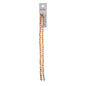 Opaque Light Champagne Luster Bicone