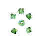 Bicone 2Strand 7in (apx64pcs) 6mm Transparent Green AB