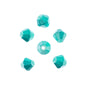 Bicone 2Strand 7in (apx64pcs) 6mm Opaque Turquoise Blue