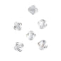 Transparent Crystal AB Bicone