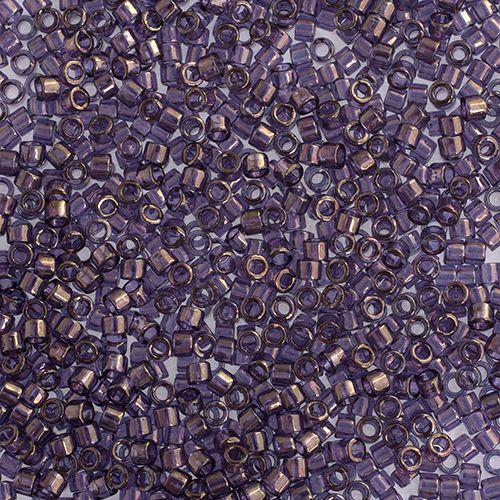 11/0 5.2g vial Lavender Blue Gold Luster (0117V)